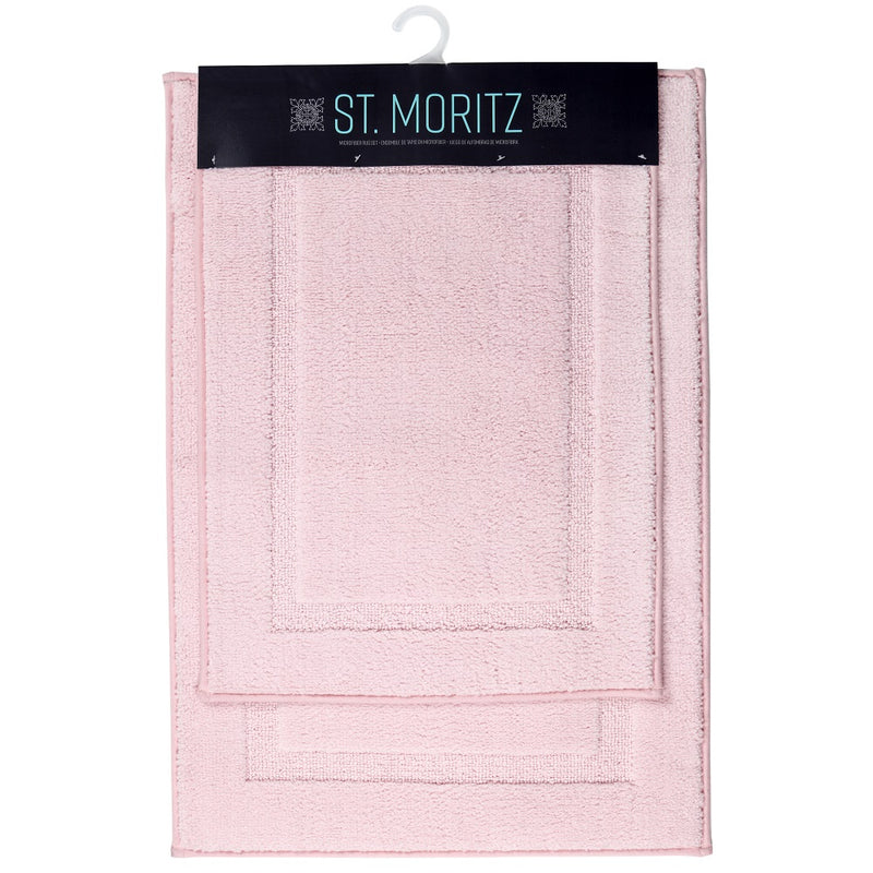 St. Mortiz 2-Piece Rug Set, 17X23 & 20X30, Solid Color Options