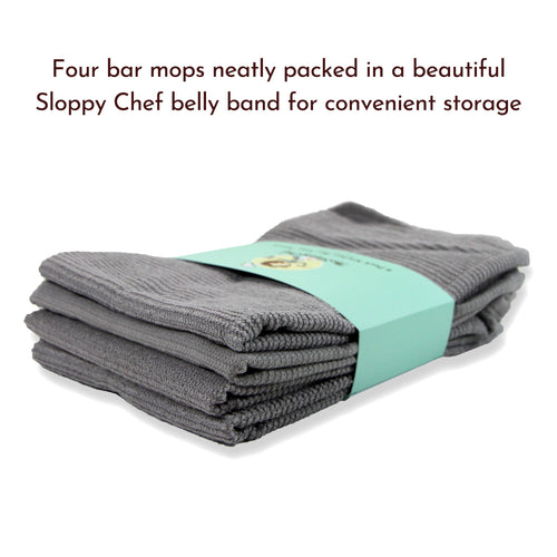 Blue Full Terry Color Bar Towels - 15 x 18 - 180 to a Case