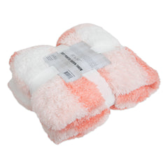 Bulk Case of 24 Picnic Check Sherpa Throw Blankets, Soft Sherpa Polyester, 50x60, Assorted Colors