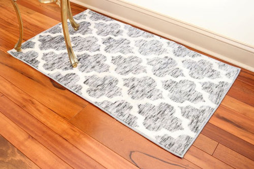 Artistry Door Mat Throw Rug, 20 X 34, Trellis Design, Soft