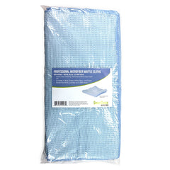Case of 180 Waffle Textured Microfiber Cleaning Cloths: 16 x 16, Color Options