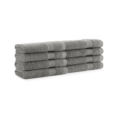 Aston and Arden Aegean Eco-Friendly Recycled Cotton Turkish Towels, Flat Woven Dobby, Low-Twist, Plush, Ultra Soft