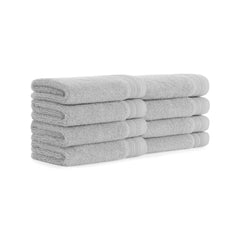 Aston and Arden Anatolia Turkish Washcloths (8 Pack), 13x13, 600 GSM, Woven Linen-Inspired Dobby, Ring Spun Combed Cotton, Low Twist