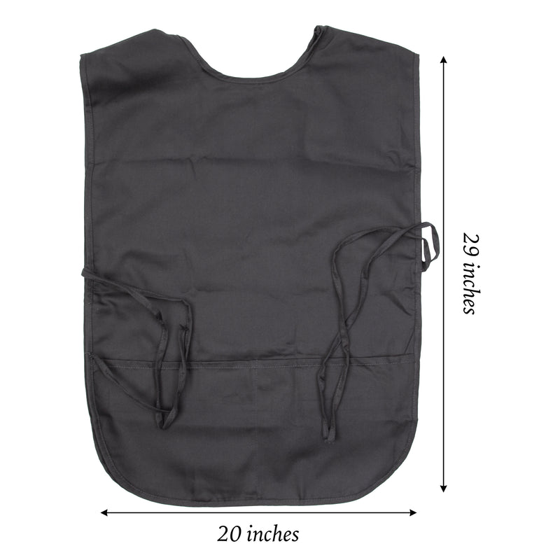 Cobbler Aprons, Two Pockets, Adjustable Side Ties, 29x30 in., Spun Polyester, Buy a Bulk Case of 48
