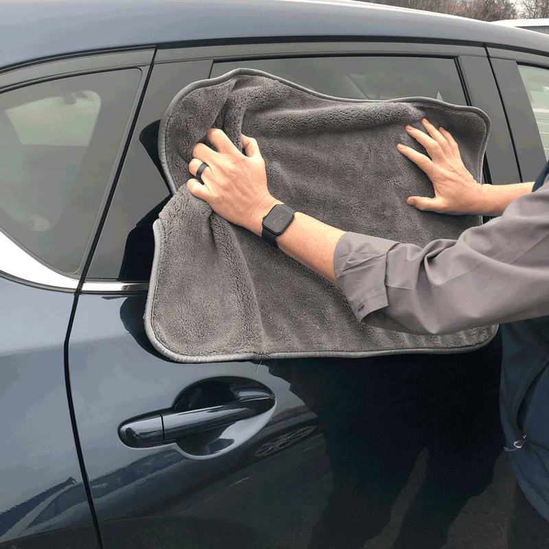 TowelZilla Microfiber Car Cleaning Cloths, Bulk Case, Ultra-Thick 800 GSM, Size Options, Bulk Available